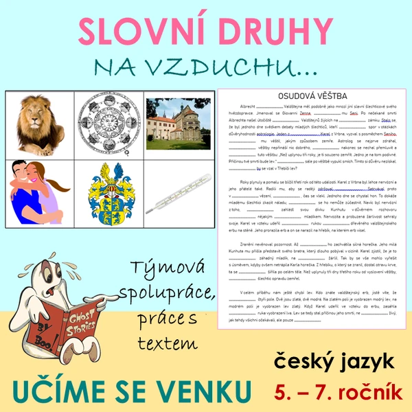 Slovní druhy - v pověsti