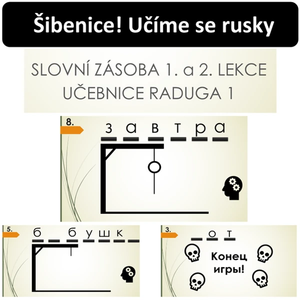 Šibenice! Učíme se rusky