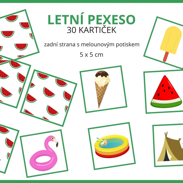 Letní pexeso