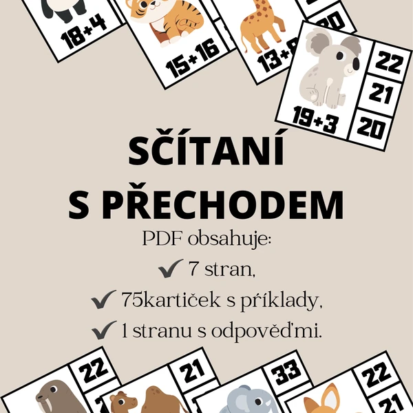 Sčítaní s přechodem