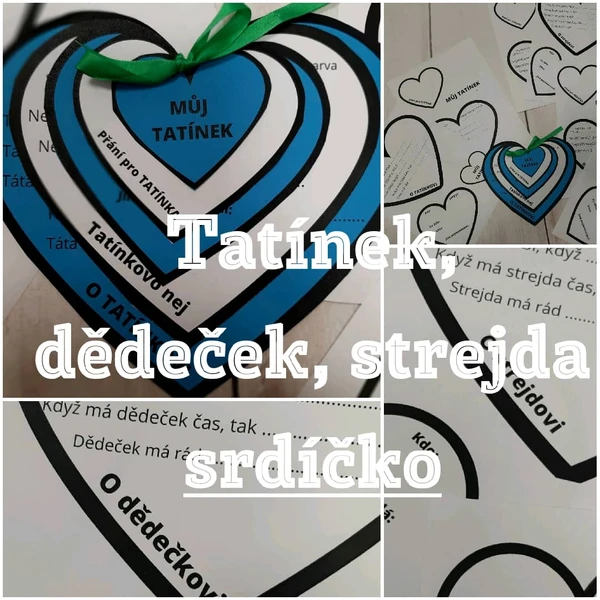 Srdce pro tatínka, dědečka, strýce