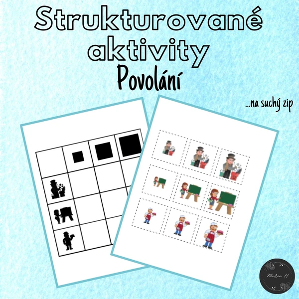 Povolání, strukturované aktivity