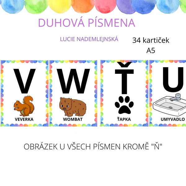 DUHOVÁ PÍSMENA