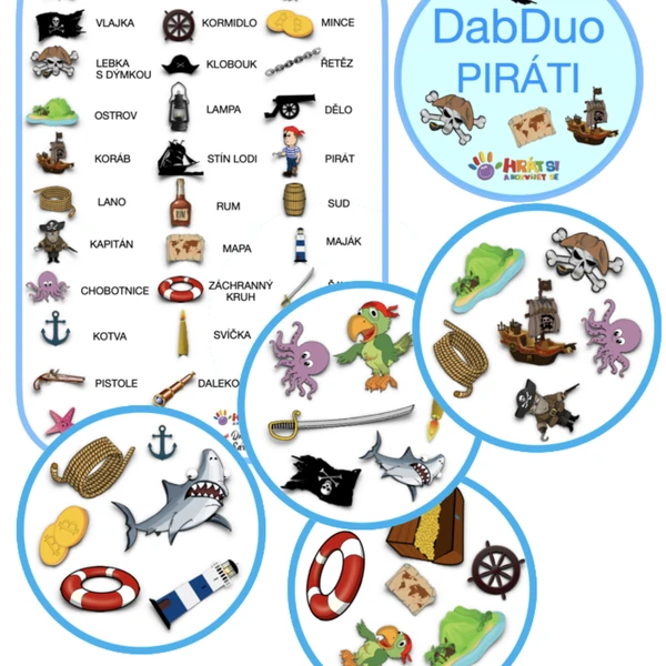 Dabduo PIRÁTI (postřehovka)
