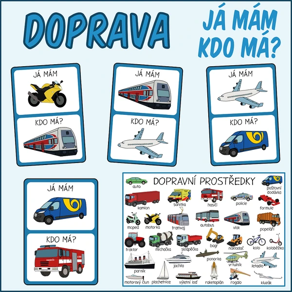 Já mám, kdo má? - Doprava