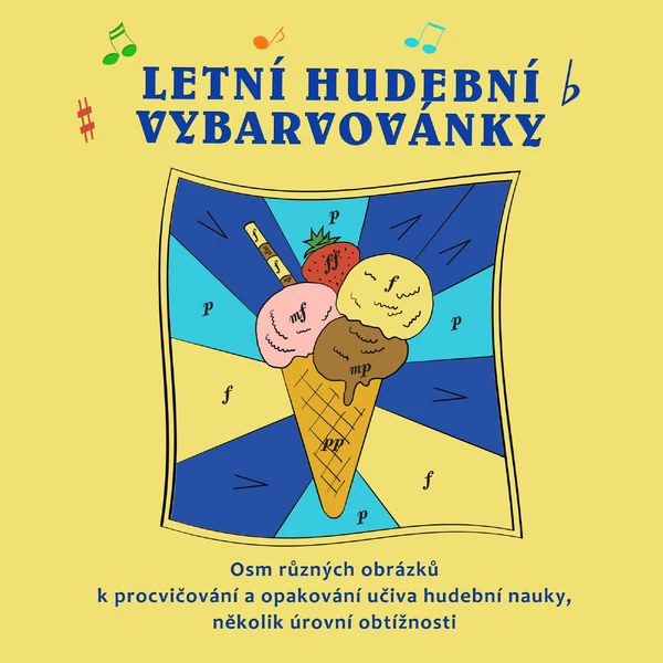 Letní hudební vybarvovánky