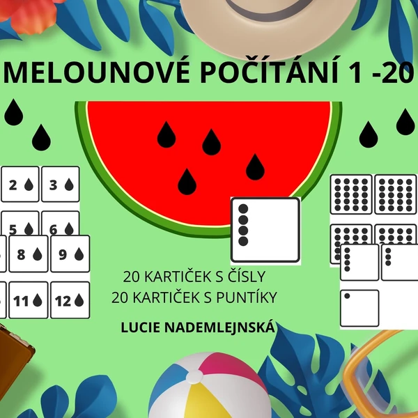 Melounové počítání 1 - 20