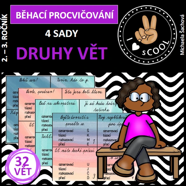 DRUHY VĚT - běhací procvičování