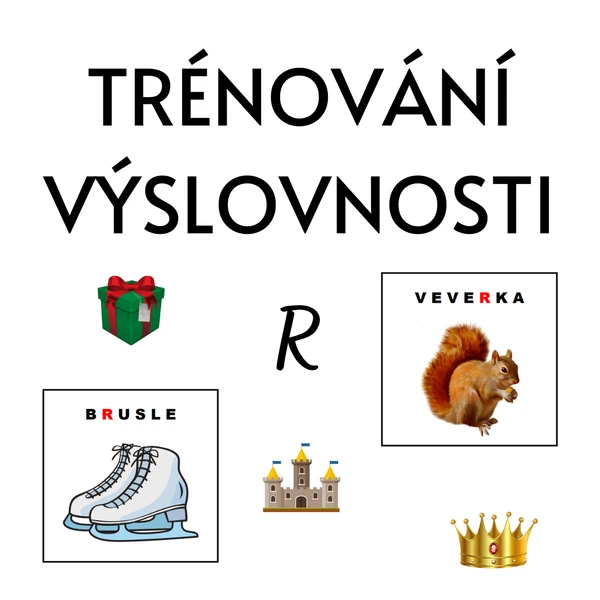 Trénování výslovnosti - R