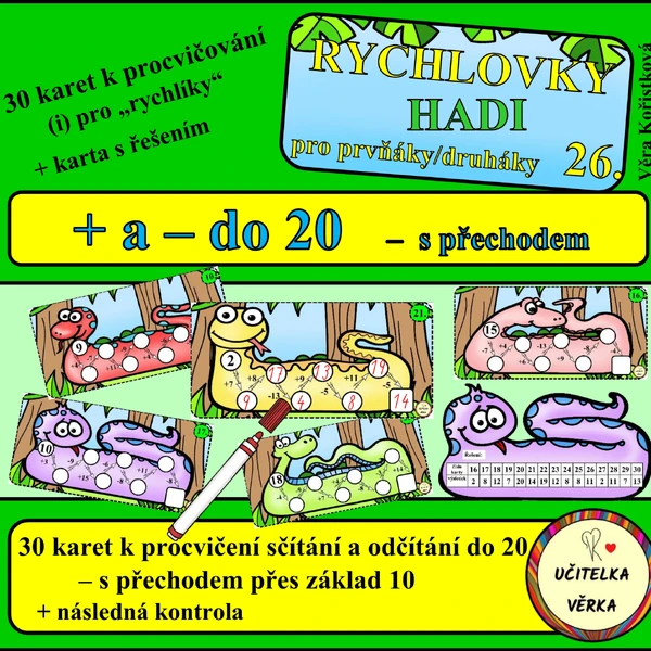 RYCHLOVKY 26 - HADI - + a - do 20 s přechodem