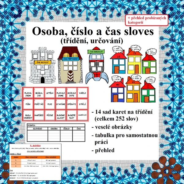OSOBA, ČÍSLO A ČAS SLOVES