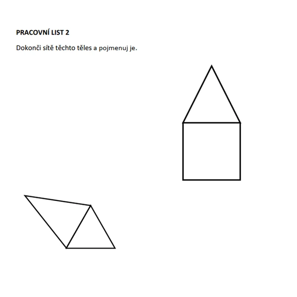 Geometrie v prostoru - tetraedr a pravidelný jehlan