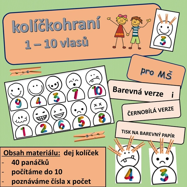 Kolíčkohraní 1-10