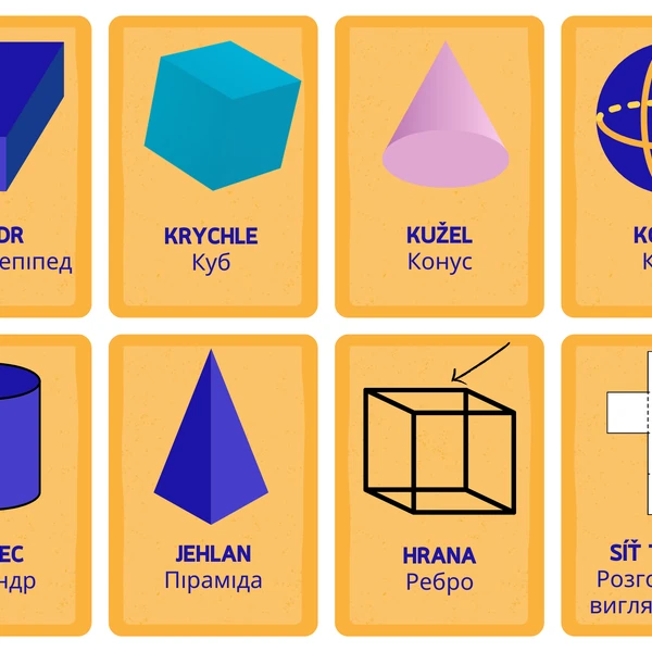 Matematické pojmy ČJ+UK