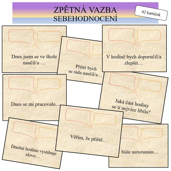 Zpětná vazba, sebehodnocení