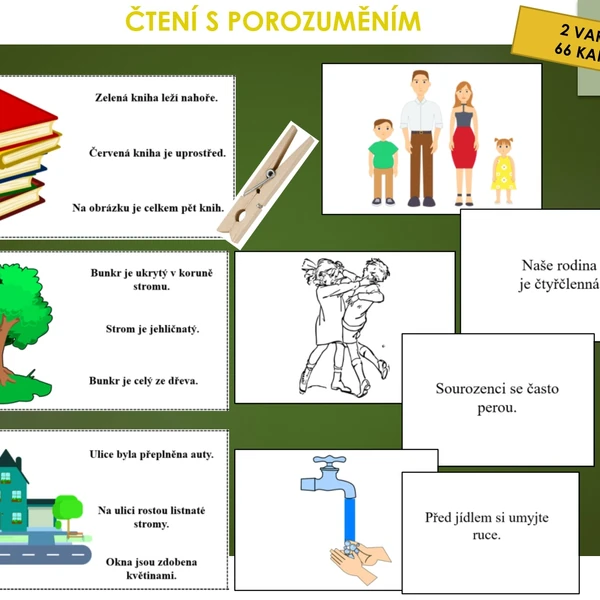 čtení s porozuměním 