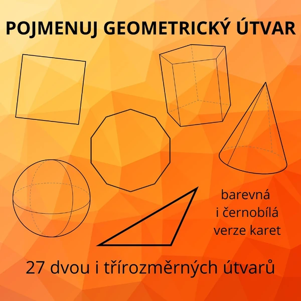 POJMENUJ TVAR - 2D i 3D
