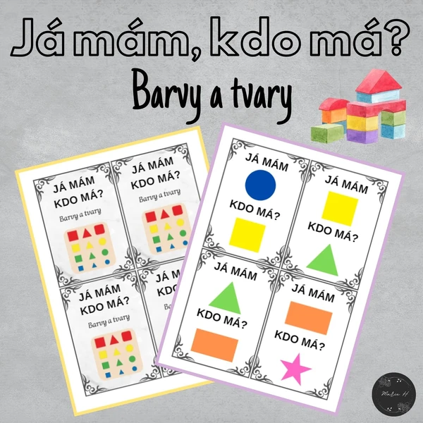 Já mám, kdo má? Barvy a tvary