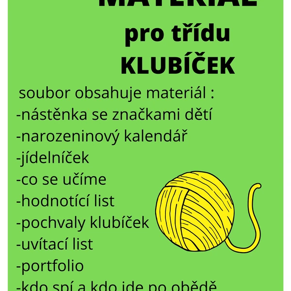 Třída klubíček