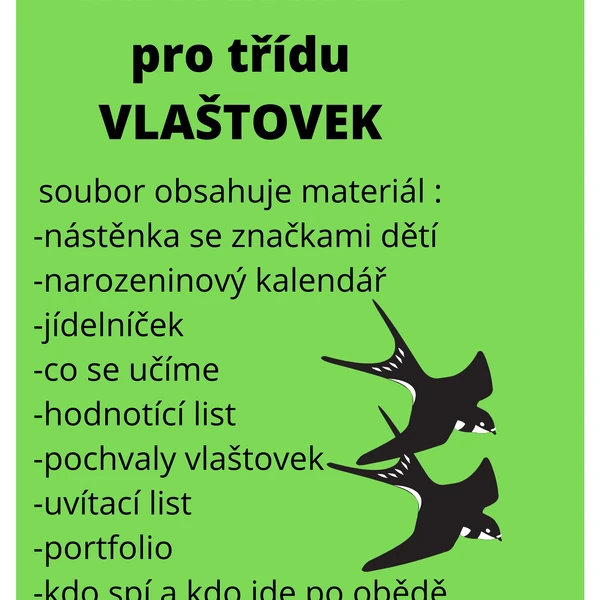 Třída vlaštovek