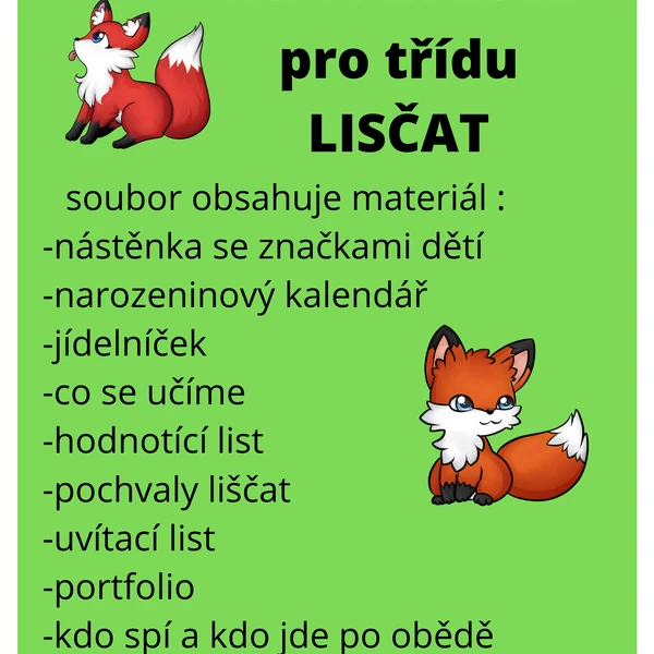 Třída liščat