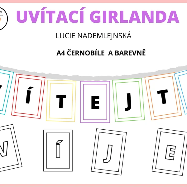 Uvítací girlanda obdélník