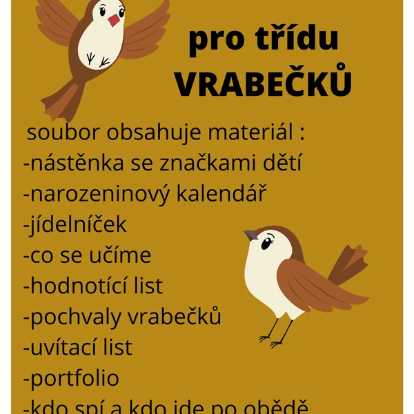 Třída vrabčáčků