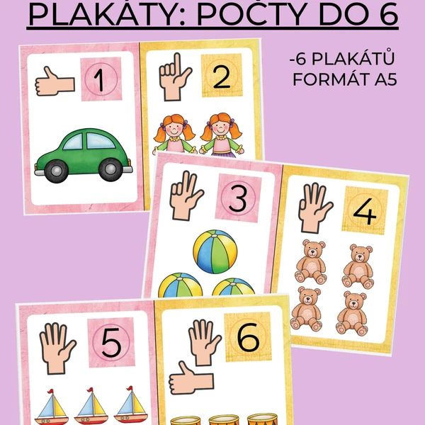 Plakáty-počty do 6