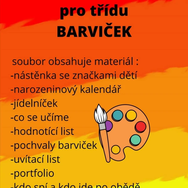 Třída barviček