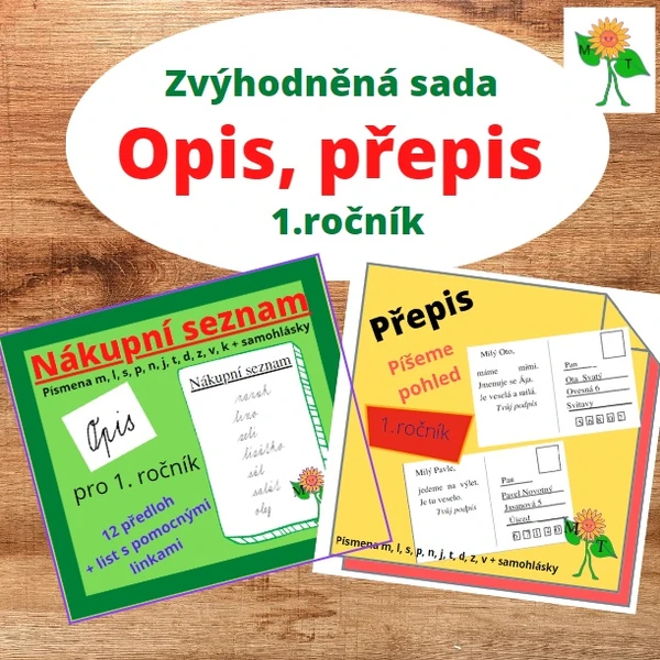 Opis, přepis - zvýhodněná sada