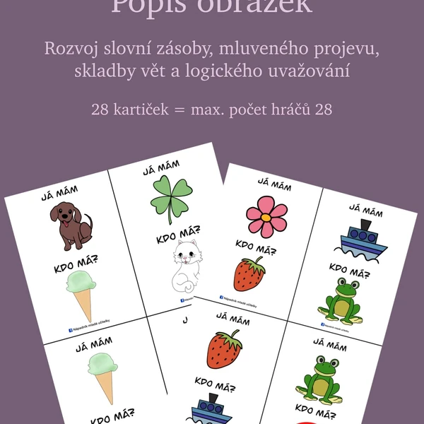 Já mám, kdo má- popiš obrázek