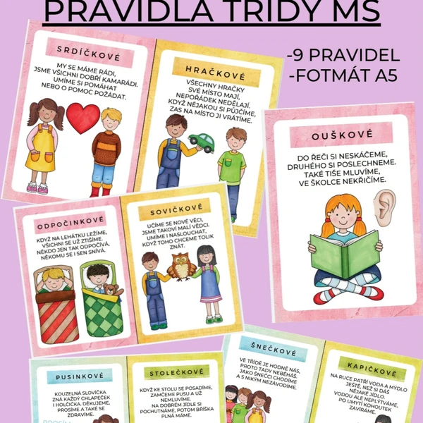 Pravidla třídy MŠ