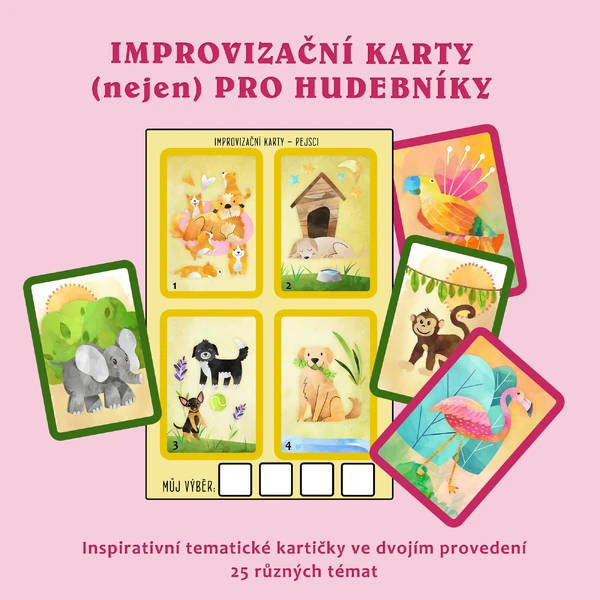 Improvizační karty (nejen) pro hudebníky
