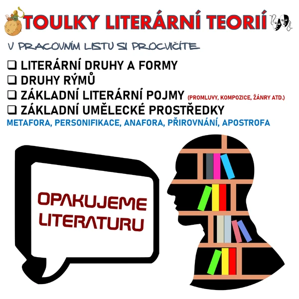 ÚVOD DO LITERÁRNÍ TEORIE - pracovní list (s řešením)
