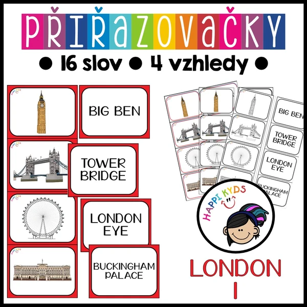 Přiřazovačky - LONDON 1