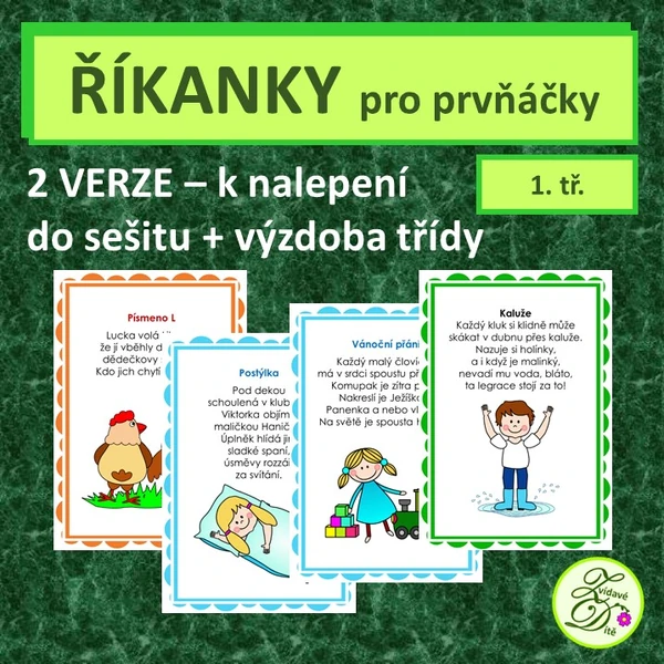 Říkanky pro prvňáčky