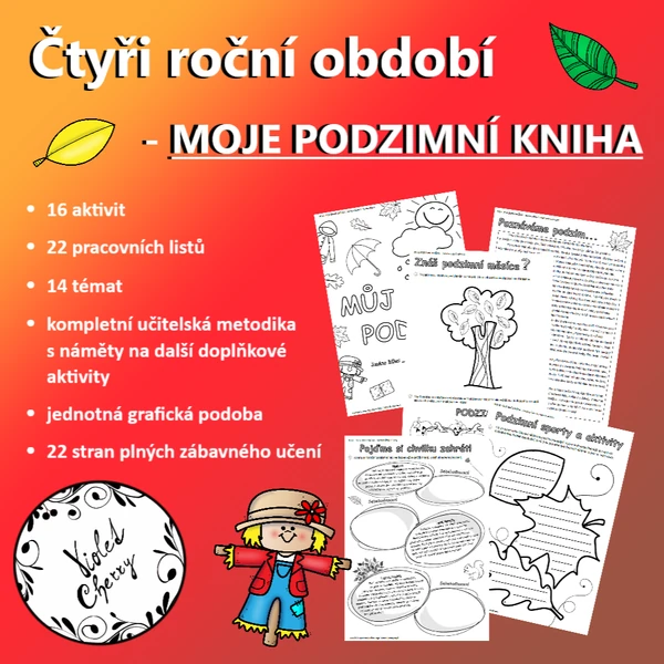 Čtyři roční období - Moje podzimní kniha