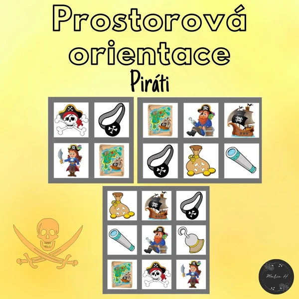 Piráti, prostorová orientace