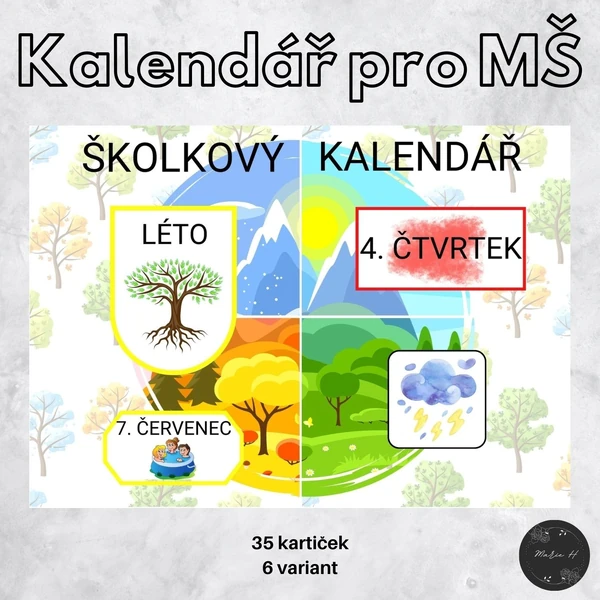 Kalendář pro MŠ