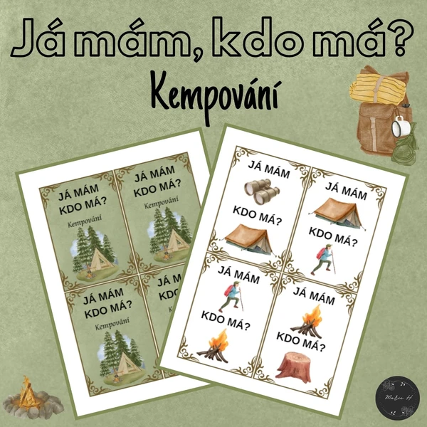 Já mám, kdo má? Kempování