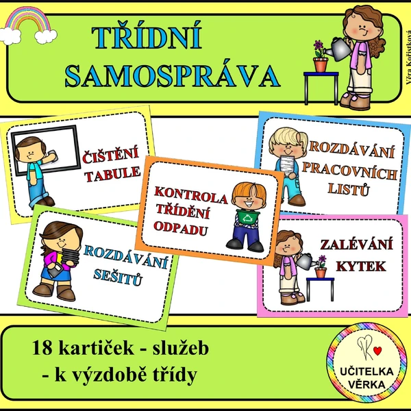 TŘÍDNÍ SAMOSPRÁVA - barevná řada