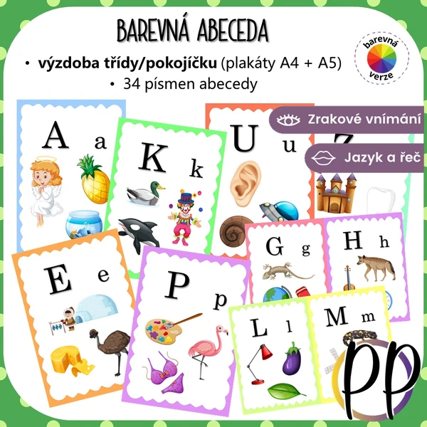 Barevná abeceda (výzdoba)