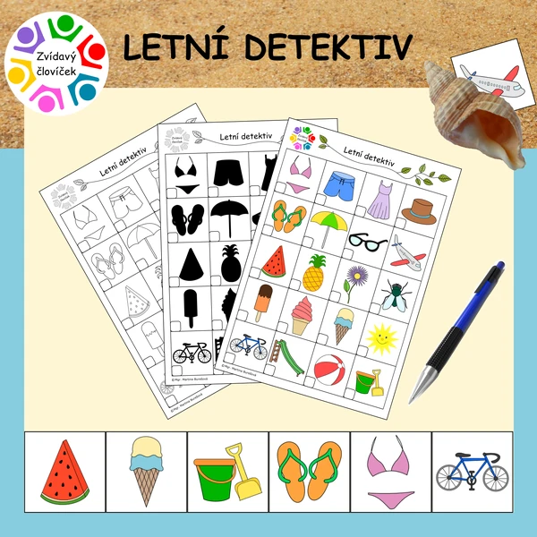 HRA LETNÍ DETEKTIV