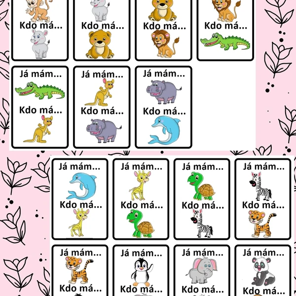 Já mám, kdo má? Zoo 
