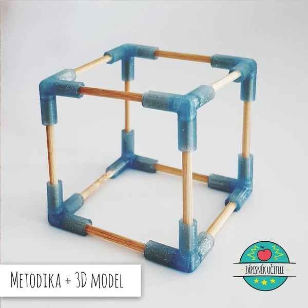 3D model krychle + metodika