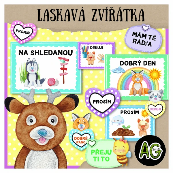 LASKAVÁ ZVÍŘÁTKA - KOUZELNÁ SLŮVKA