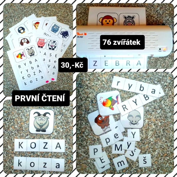 Zvířátka-první čtení