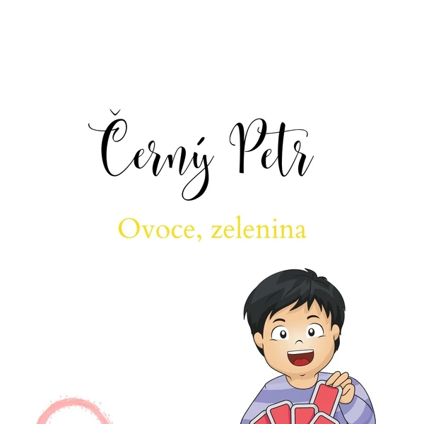 Černý Petr - ovoce, zelenina