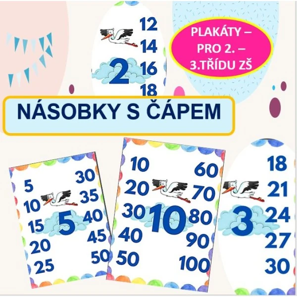 NÁSOBKY S ČÁPEM - 2 - 10