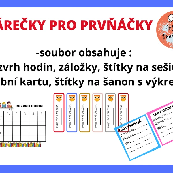 Dárečky pro prvňáčky